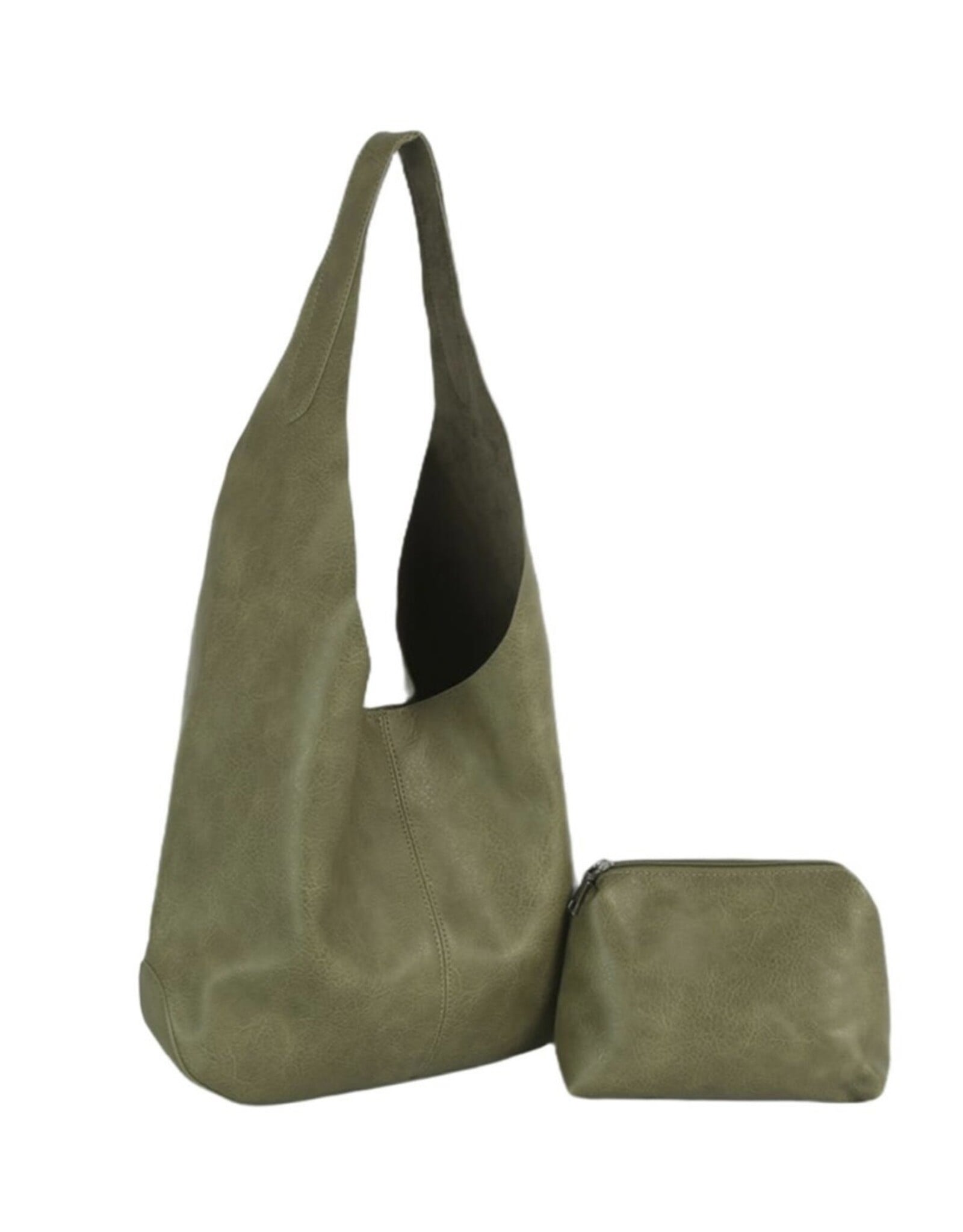 Hobo Bag w/Zipper Pouch