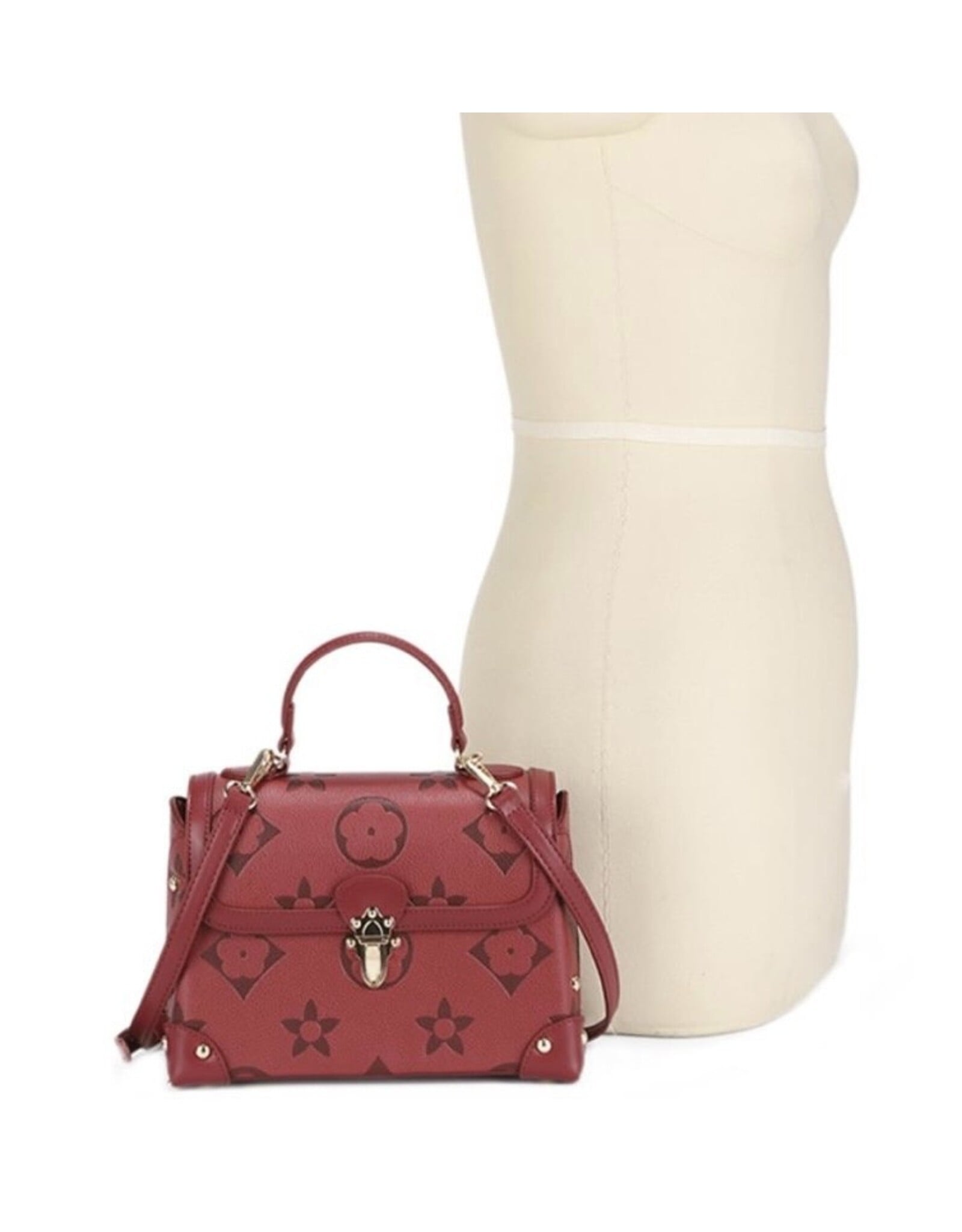 2 in 1 Pattern Texture Satchel