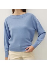 mustard seed Mustard Seed Rib Boatneck Sweater