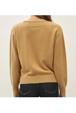 mustard seed Mustard Seed Rib Boatneck Sweater