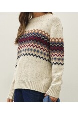 be cool Como Fair Isle Mid Block Sweater