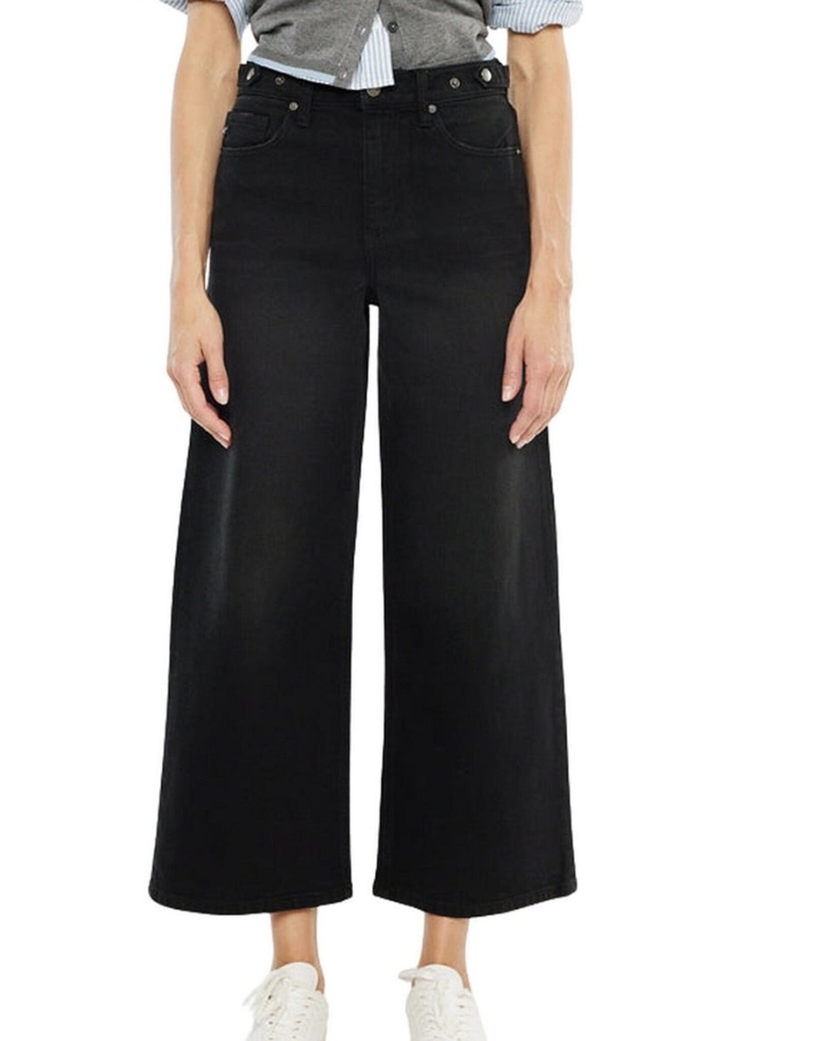 Kancan Ultra HR Crop Wide Leg Black