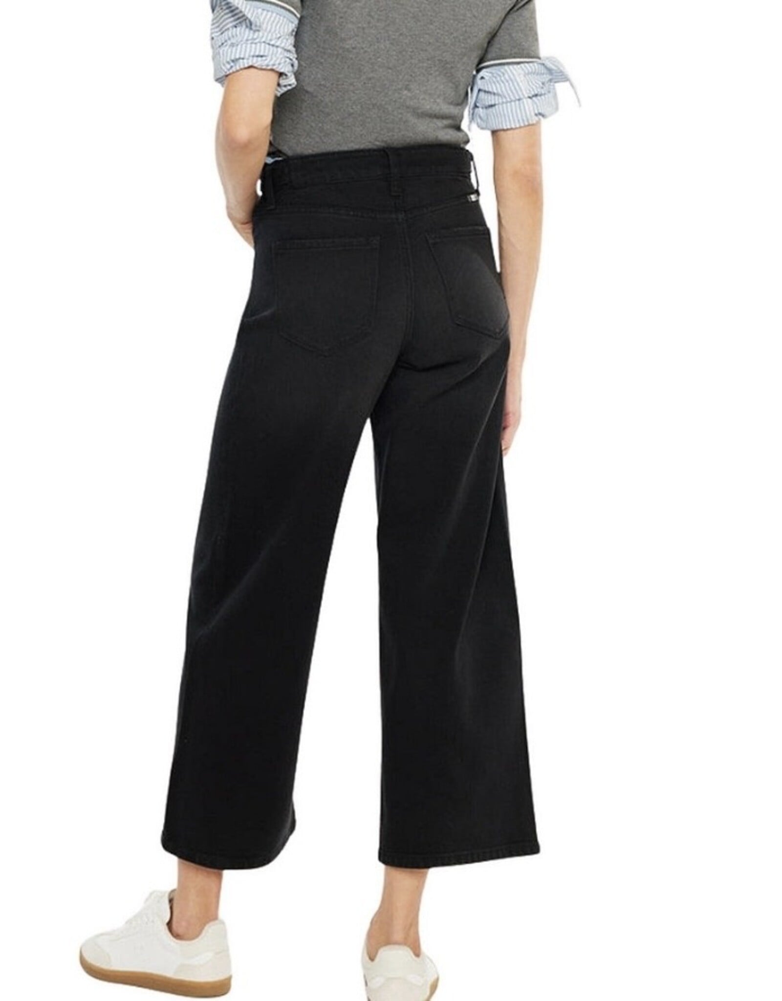 Kancan Ultra HR Crop Wide Leg Black