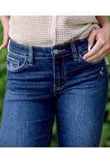 Kancan MR Slim Straight Jeans