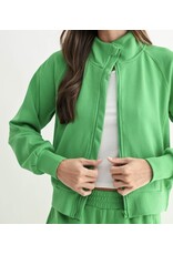 mono b Luxe Sand Wash Rib Zip