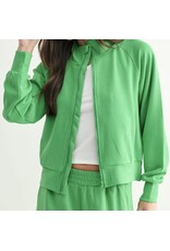 mono b Luxe Sand Wash Rib Zip