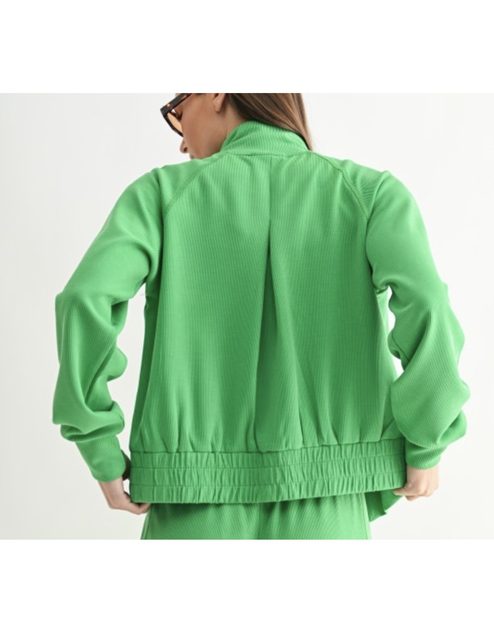 mono b Luxe Sand Wash Rib Zip