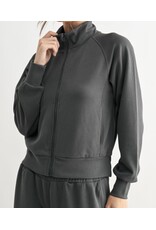 mono b Luxe Sand Wash Rib Zip