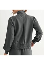 mono b Luxe Sand Wash Rib Zip