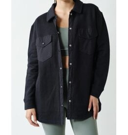 mono b Malibu Evergreen Shacket