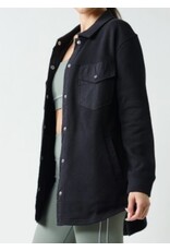 mono b Malibu Evergreen Shacket