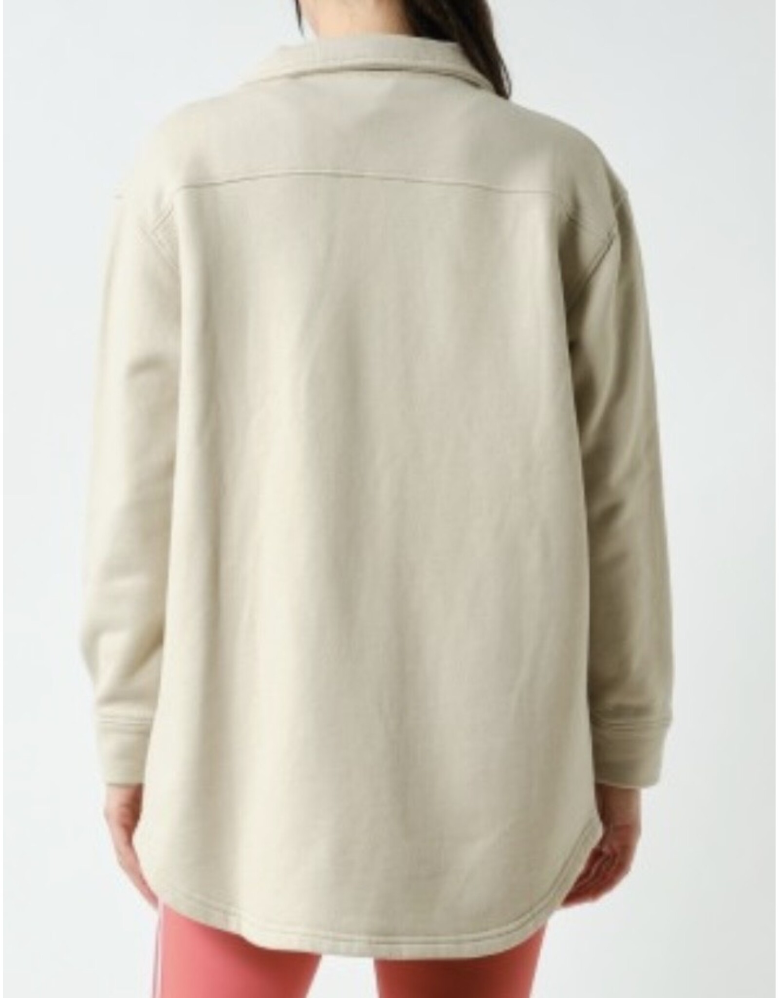 mono b Malibu Evergreen Shacket