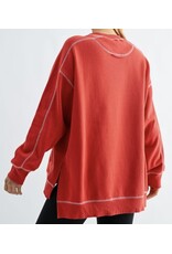 mono b Stitchline Boxy Sweatshirt
