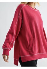 mono b Stitchline Boxy Sweatshirt