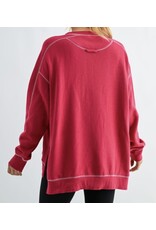 mono b Stitchline Boxy Sweatshirt