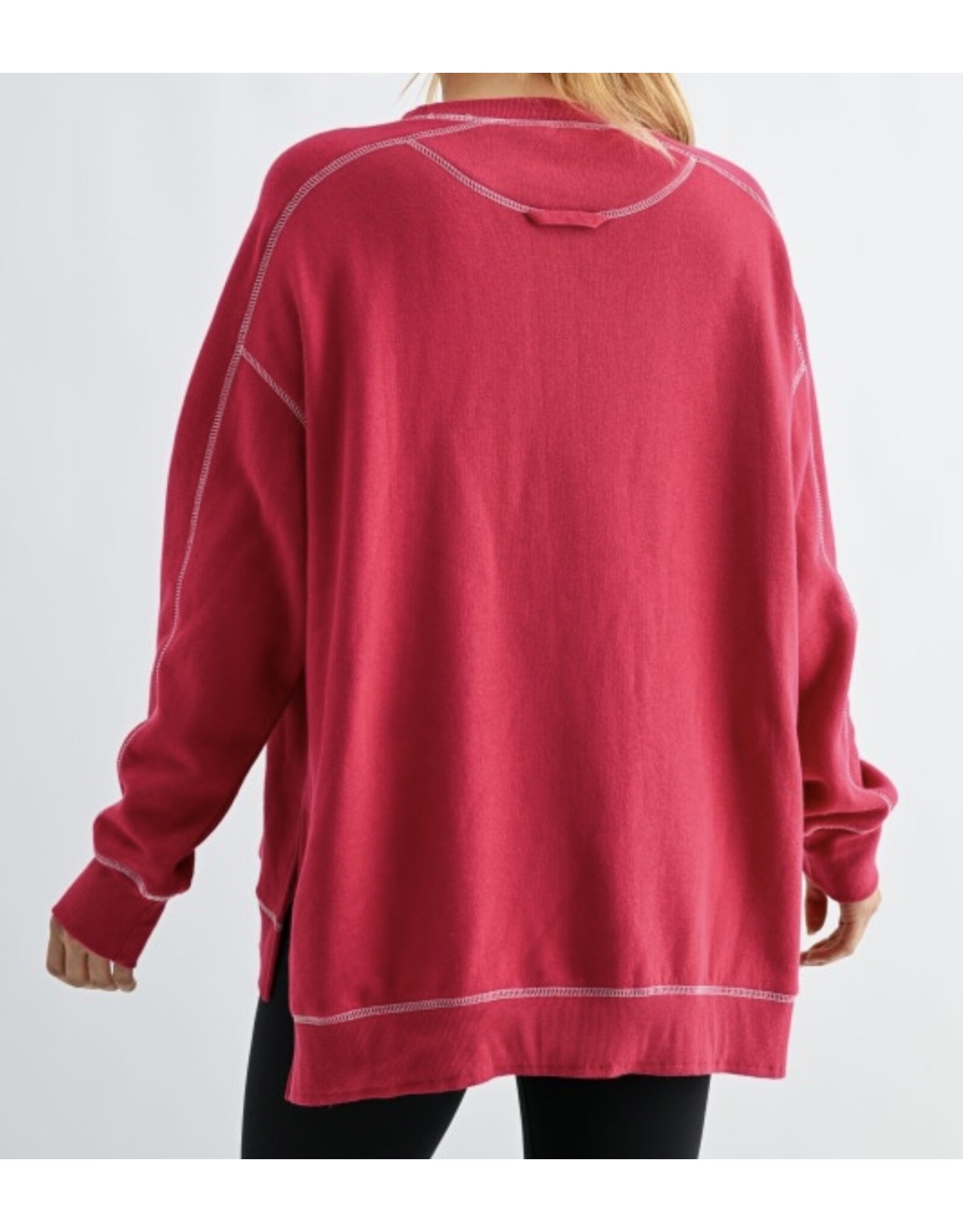 mono b Stitchline Boxy Sweatshirt