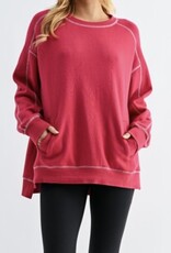 mono b Stitchline Boxy Sweatshirt