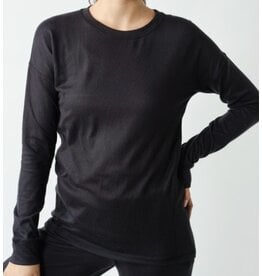 mono b Brushed hacci crew long sleeve