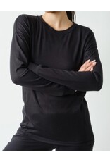 mono b Brushed hacci crew long sleeve
