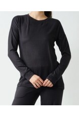 mono b Brushed hacci crew long sleeve