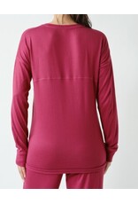mono b Brushed hacci crew long sleeve