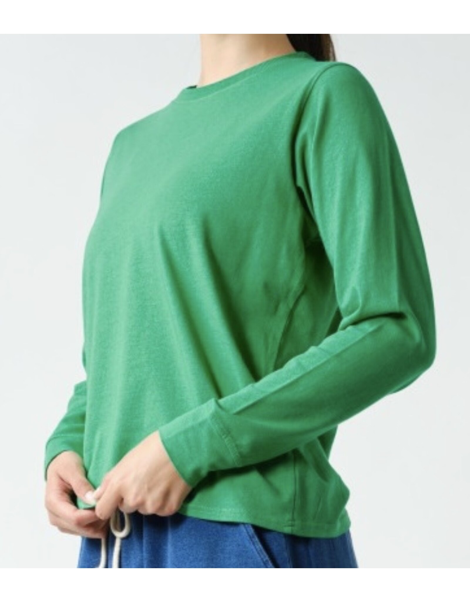 mono b Stonewash Cotton Boxy L/S
