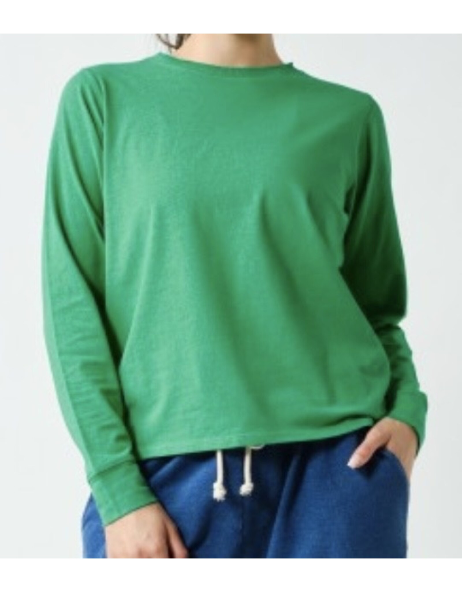 mono b Stonewash Cotton Boxy L/S