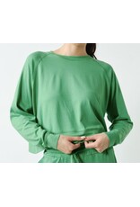mono b Brushed Hacci  Lounge Top