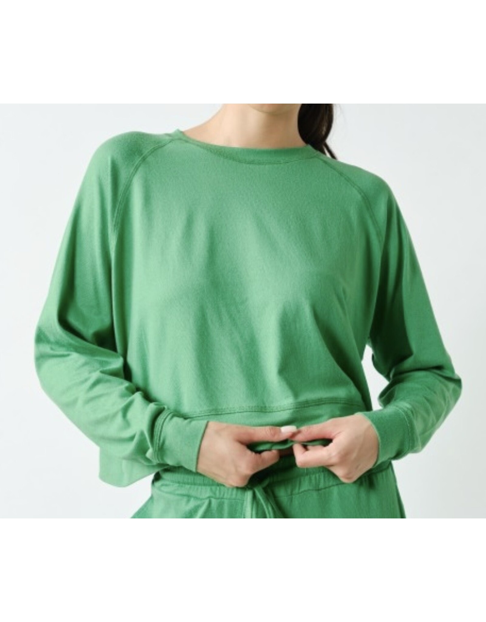 mono b Brushed Hacci  Lounge Top