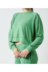 mono b Brushed Hacci  Lounge Top