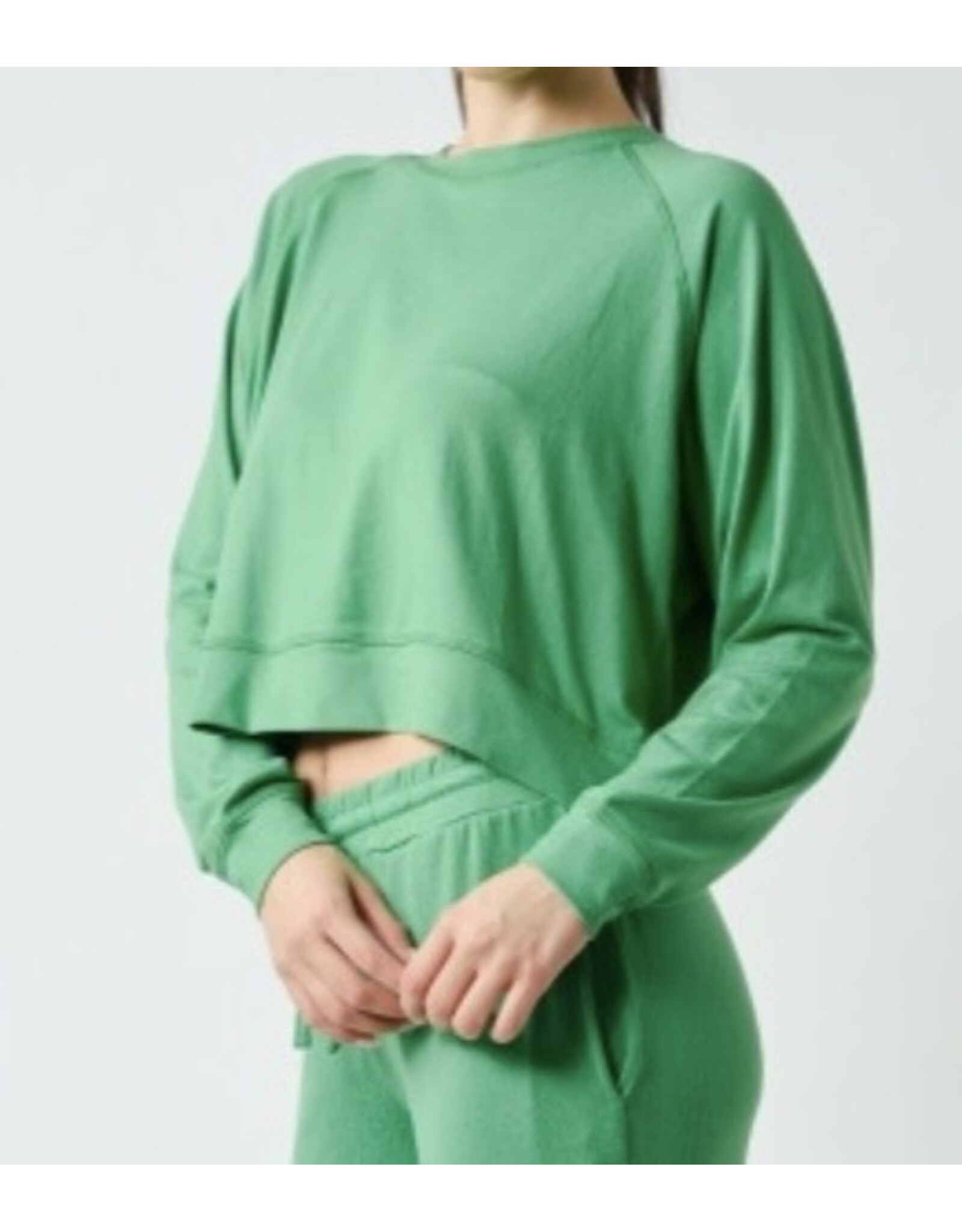 mono b Brushed Hacci  Lounge Top