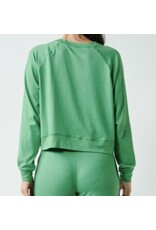 mono b Brushed Hacci  Lounge Top