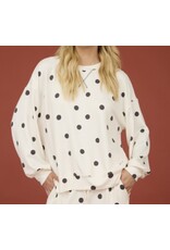 Blu pepper Polka Dot (Ivory/Bk)