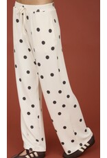 Blu pepper Polka Dot (Ivory/Bk)