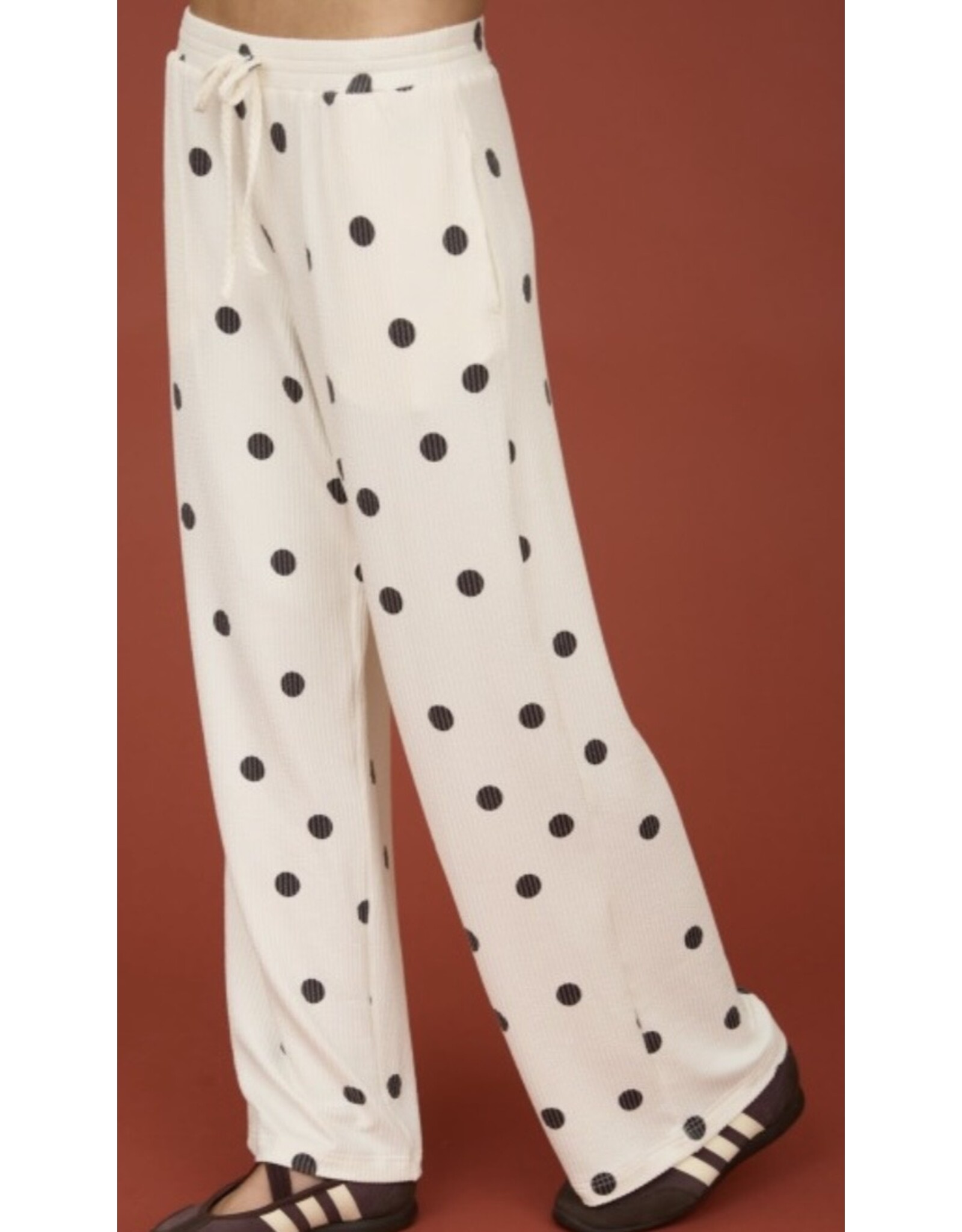 Blu pepper Polka Dot (Ivory/Bk)
