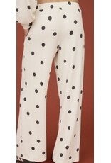 Blu pepper Polka Dot (Ivory/Bk)