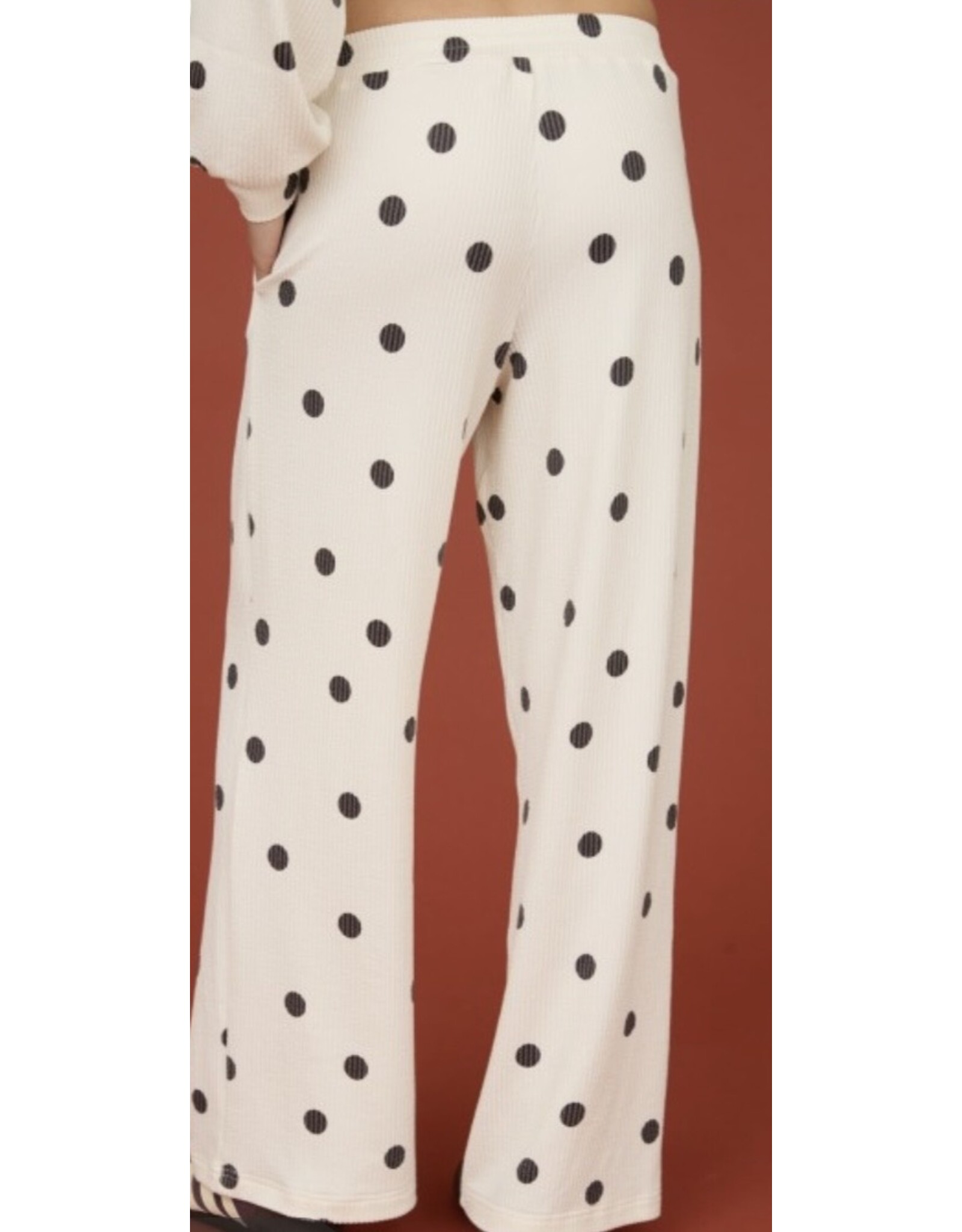 Blu pepper Polka Dot (Ivory/Bk)