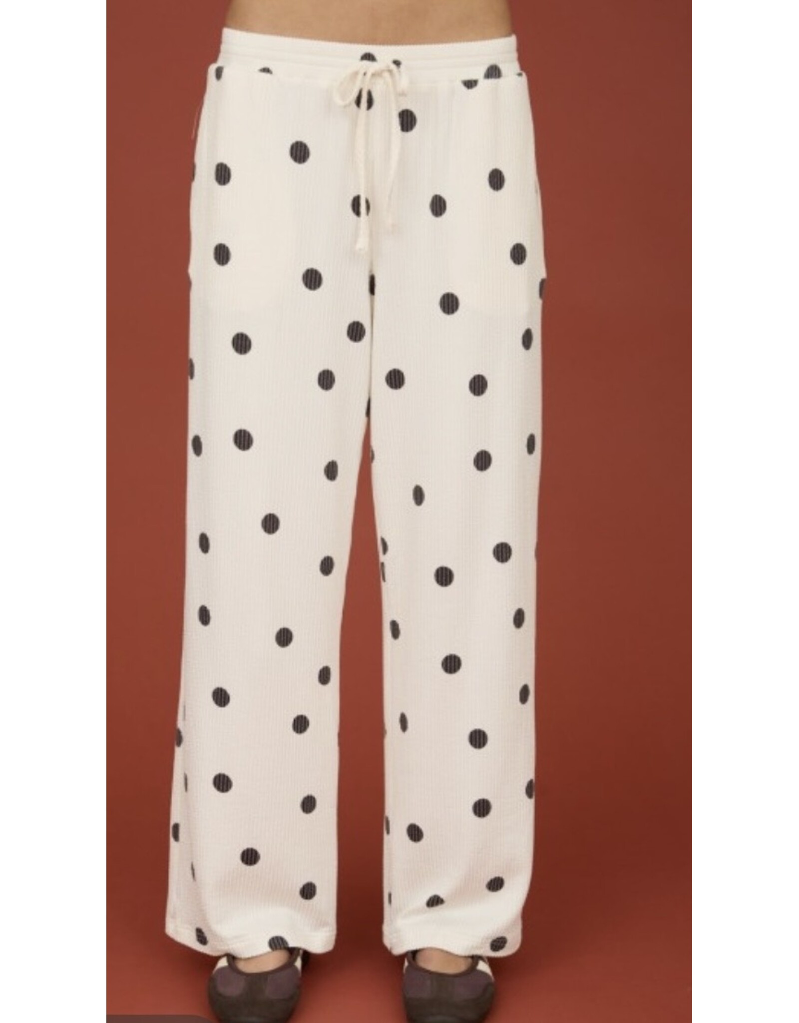 Blu pepper Polka Dot (Ivory/Bk)