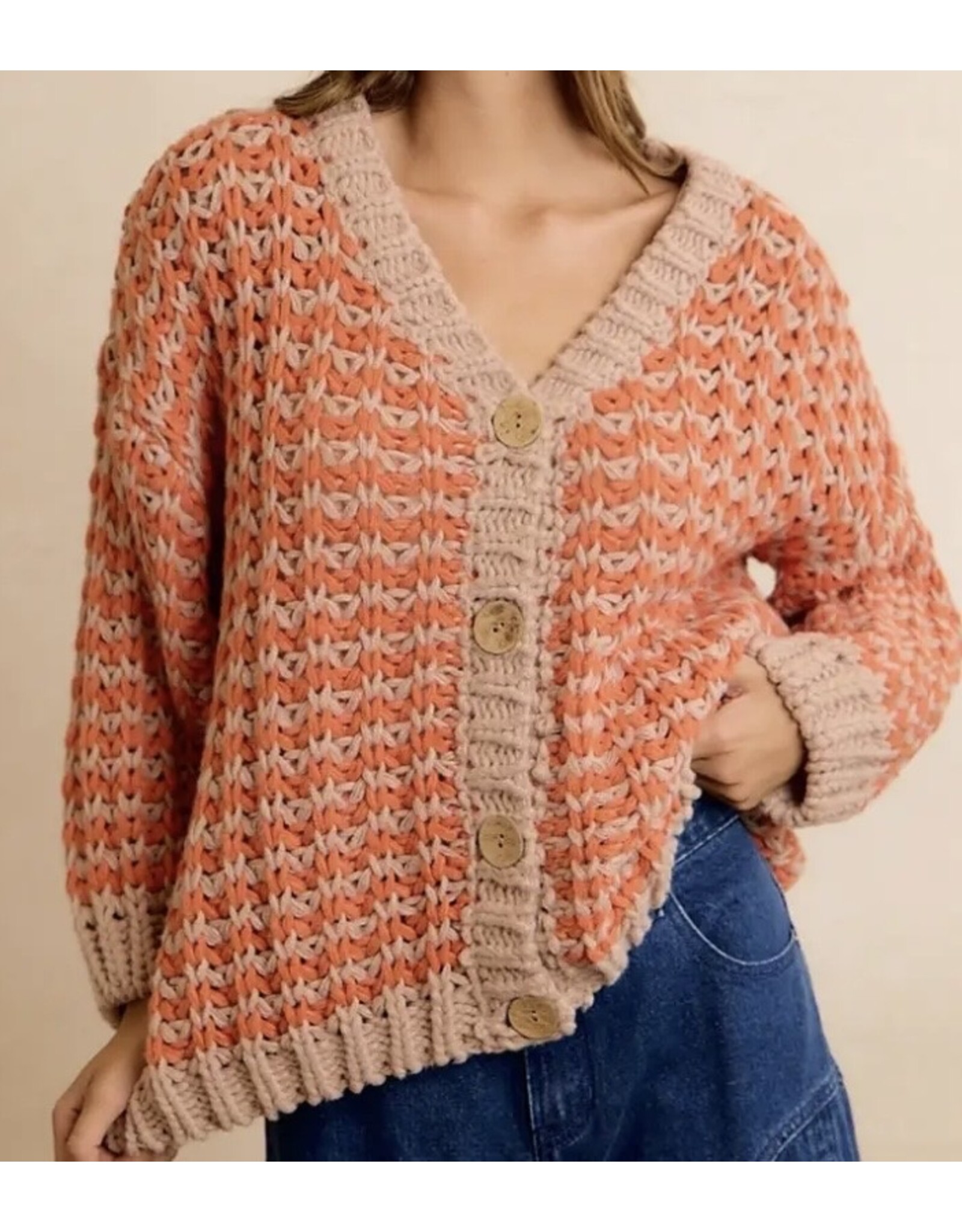 Harvest Chunky Knit Cardigan