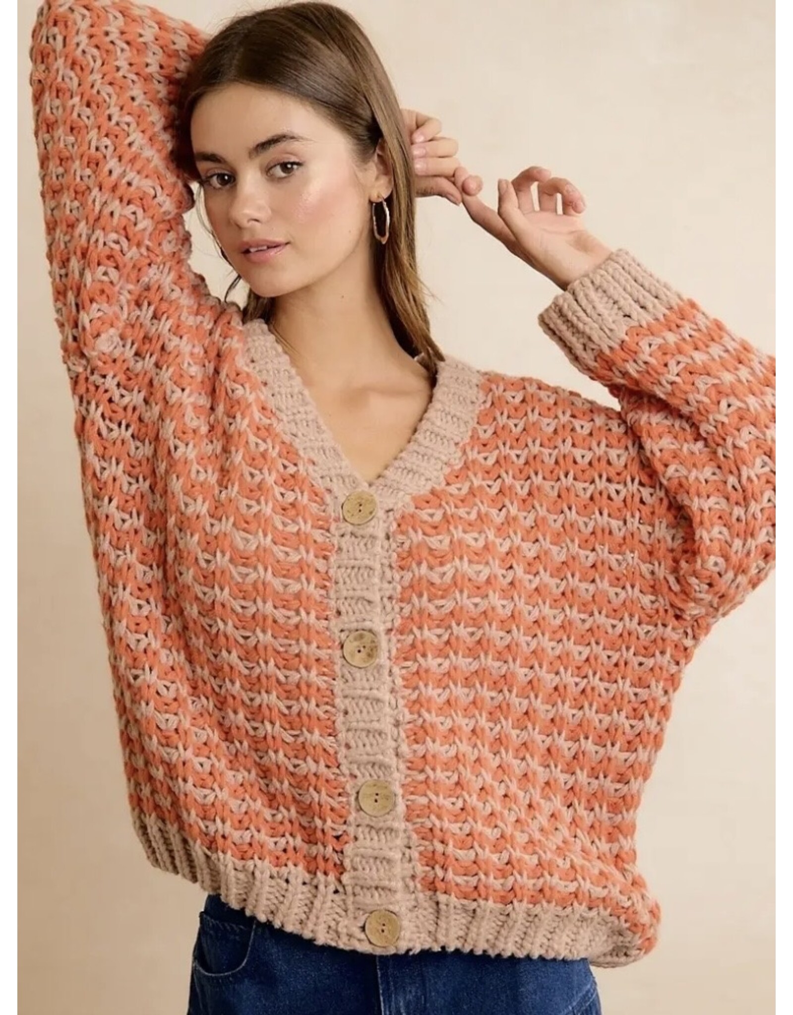 Harvest Chunky Knit Cardigan