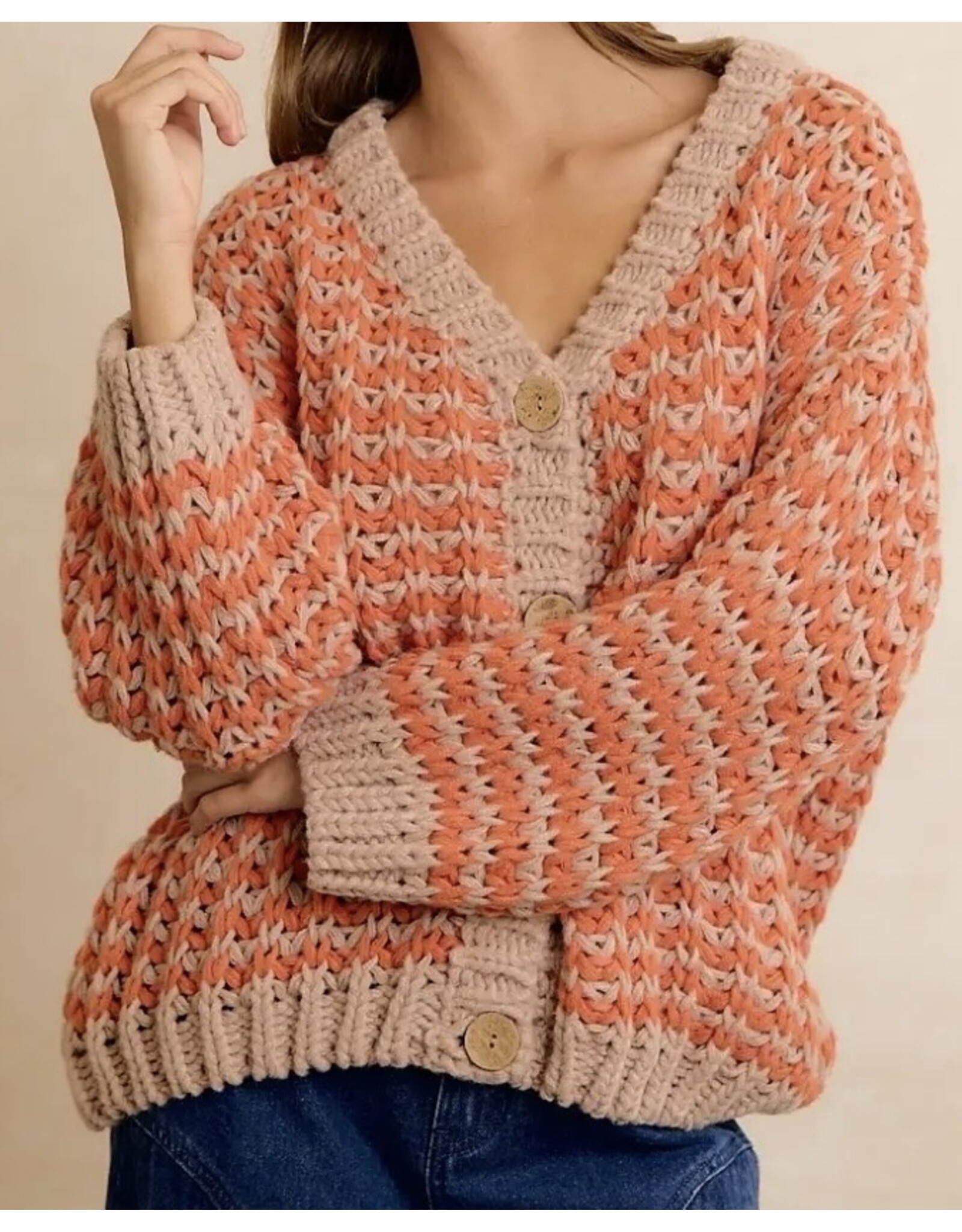 Harvest Chunky Knit Cardigan
