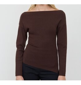 Blu pepper Boat Neck Dolman Knit Sweater