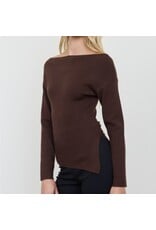 Blu pepper Boat Neck Dolman Knit Sweater