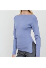 Blu pepper Boat Neck Dolman Knit Sweater