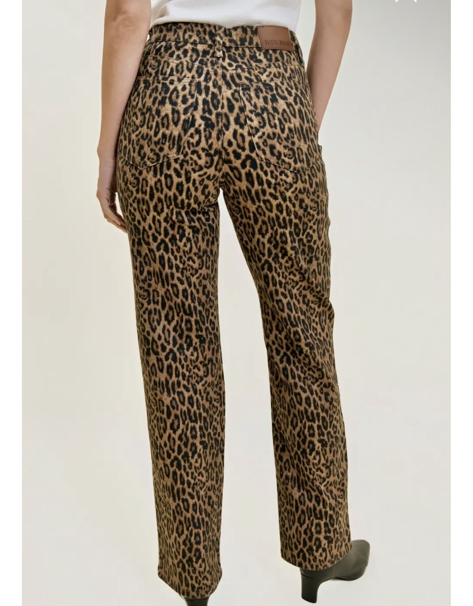 Judy Blue JB HW TC Leopard Classic Straight