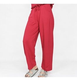 Cherry barrel pants w/ side panel