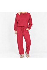 Cherry barrel pants w/ side panel