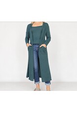 Hunter Green slub duster w/ tank set
