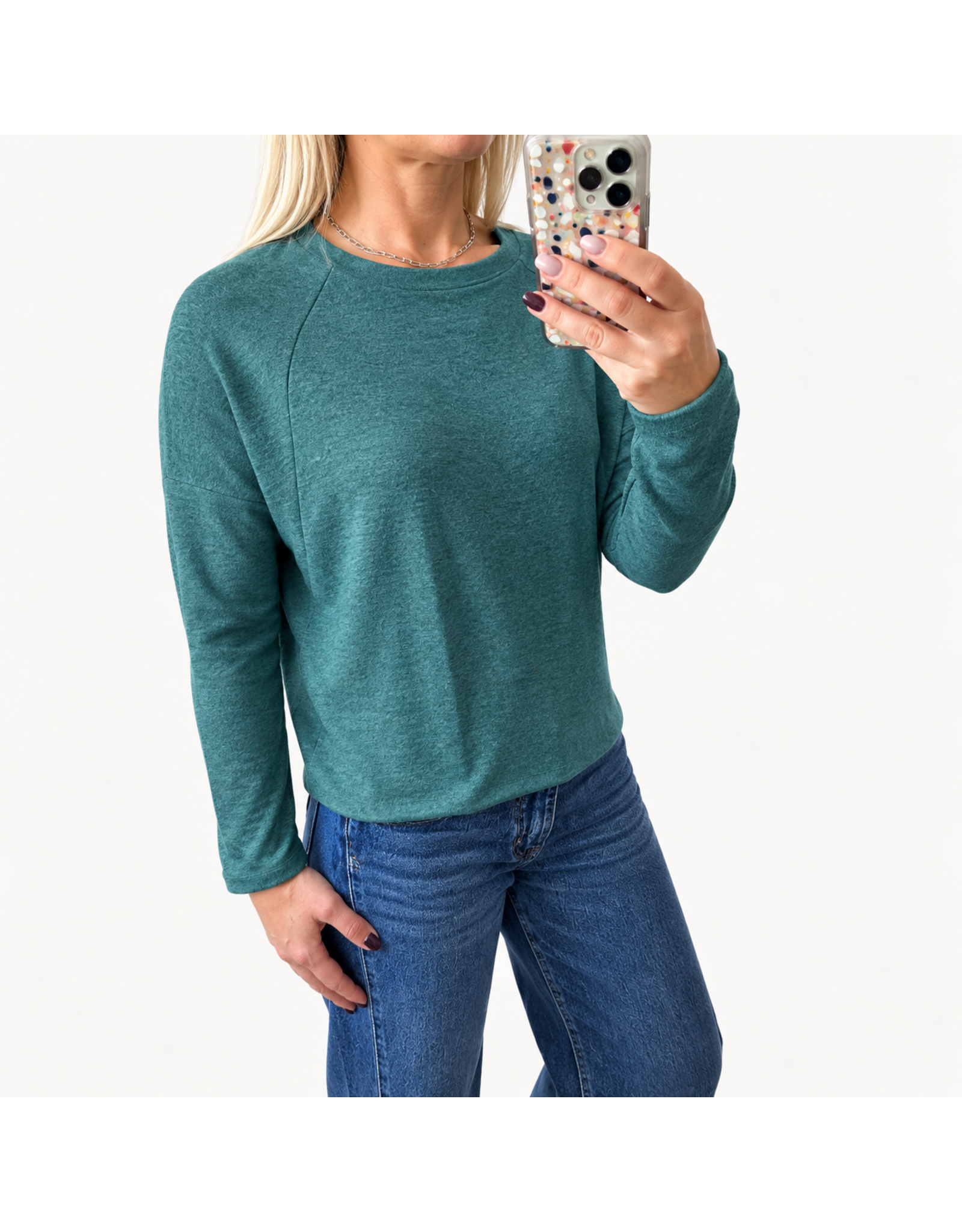 Raglan dolman l/s top