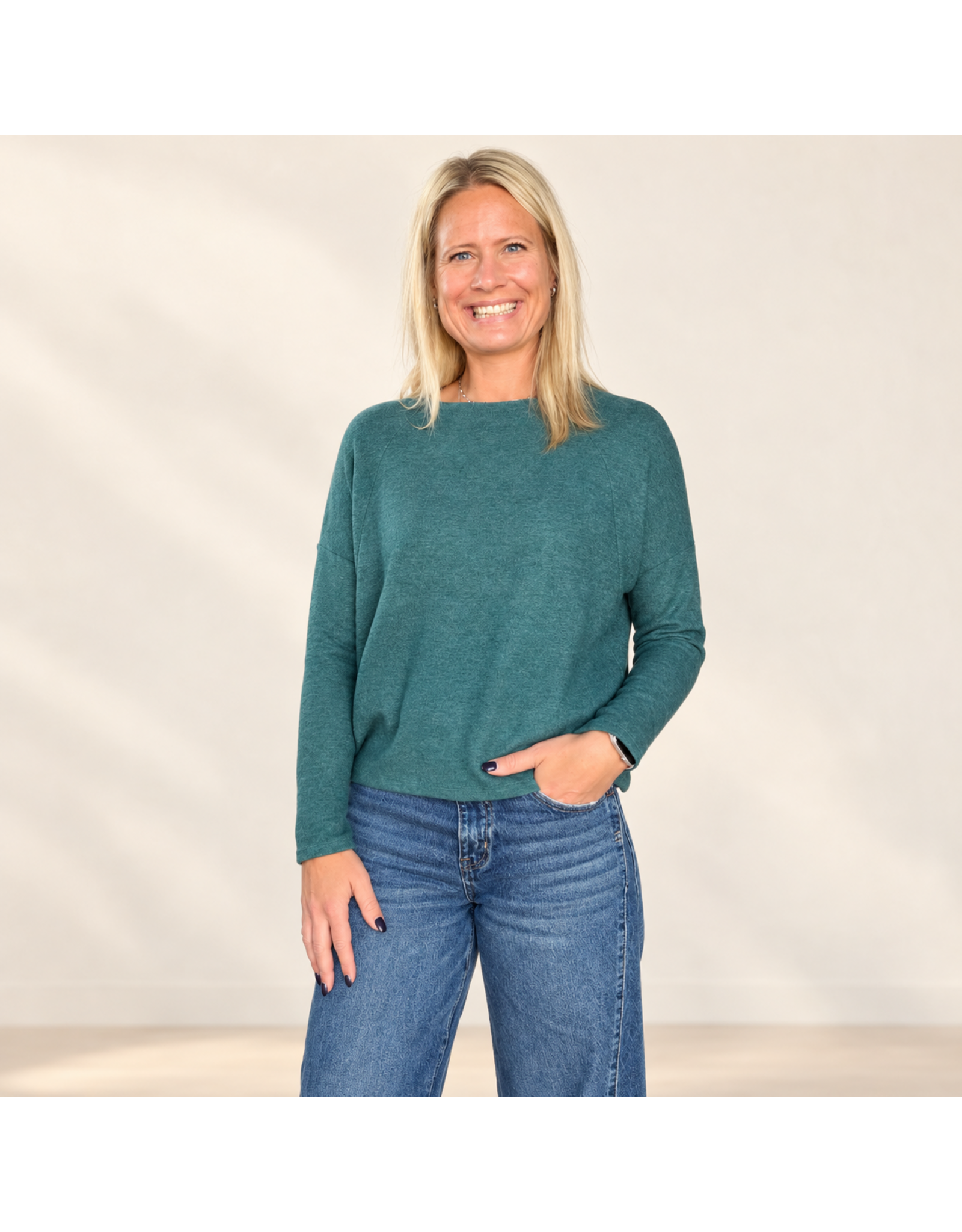 Raglan dolman l/s top